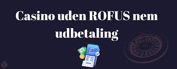 Casino Uden ROFUS og Free Spins Din Guide til Ubegribelig Spiloplevelse